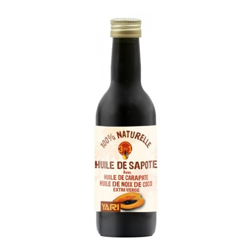 Bain d'huile cheveux- Huile carapate et huile sapote