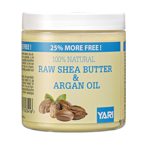 Yari 100% Raw Shea Butter & Argan Oil 250ml - Shoppy Réunion