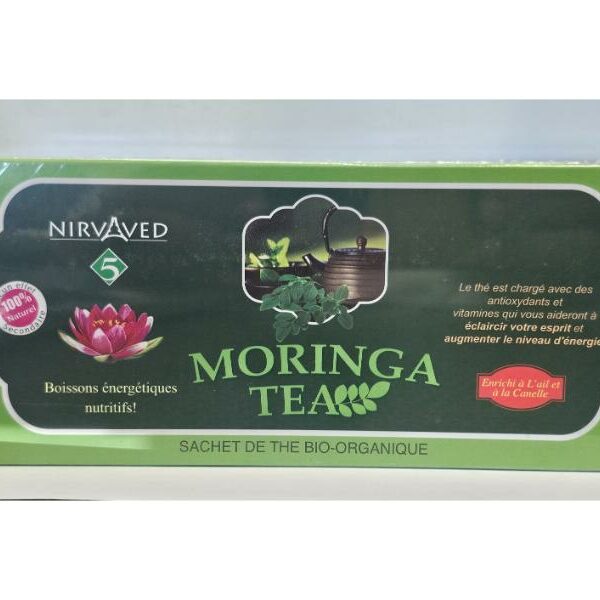 THE MORINGA - NIRVAVED 5 - Sachet de thé Bio-organique